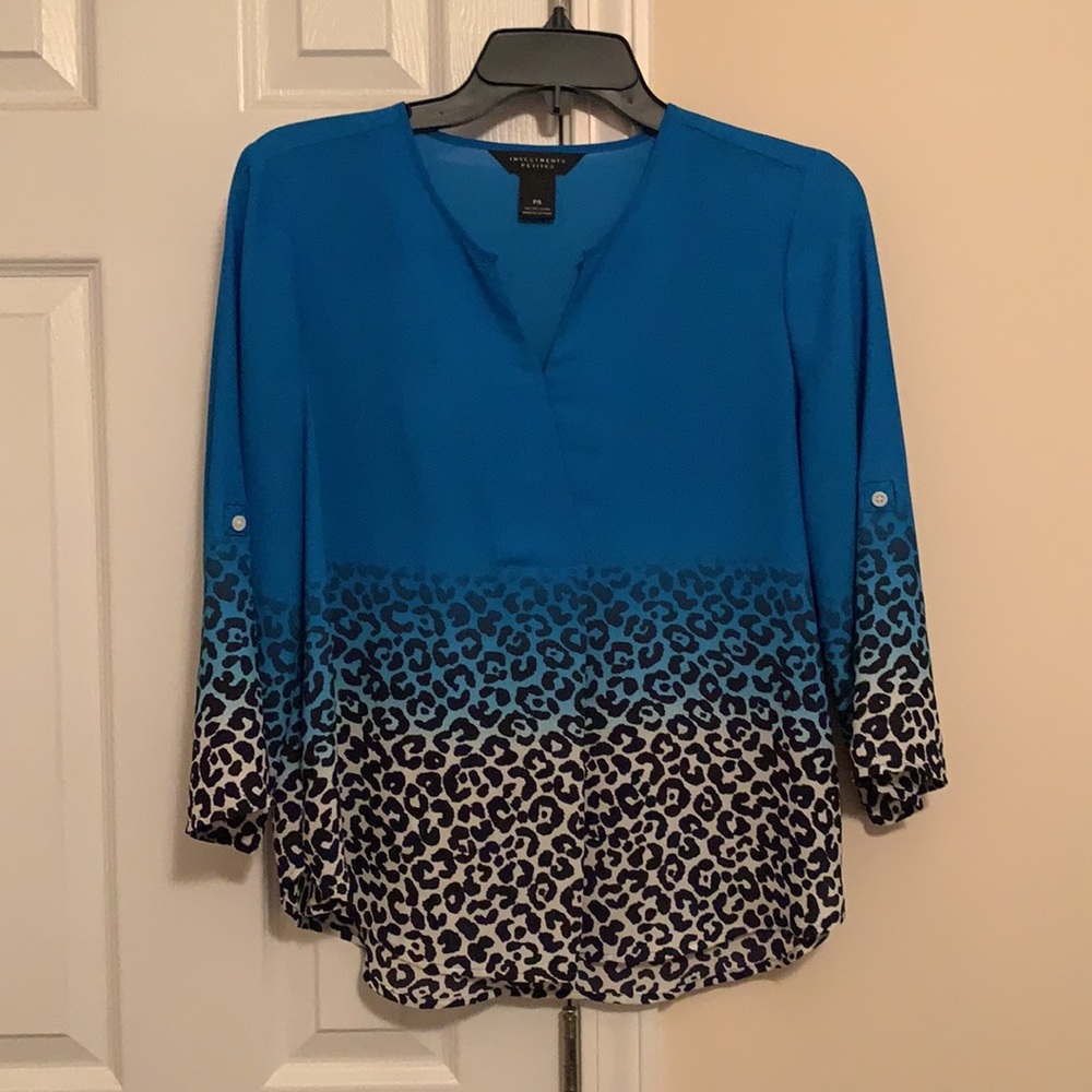 Investments Petites Blouse Size PS
